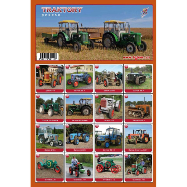 Pexeso - Veteráni IV - Traktory