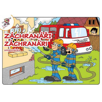 Omalovánky - Záchranáři