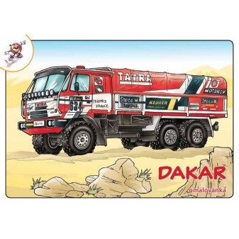 Omalovánky - Dakar