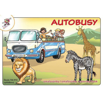 Omalovánky - Autobusy