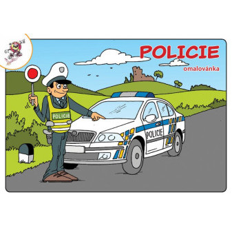 Omalovánky - Policie