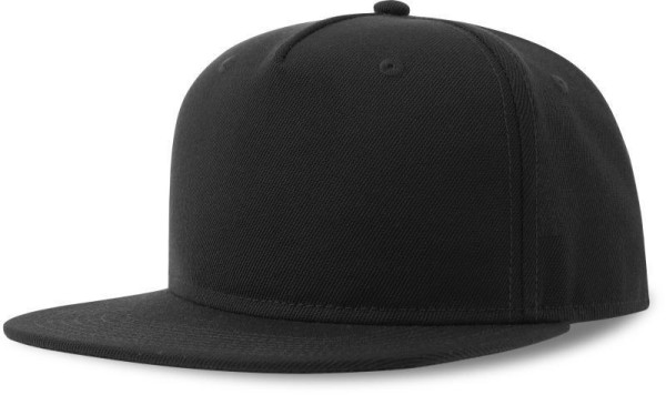 Čepice kšiltovka Snapback, ATLANTIS Snap Five-S, černá