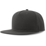 Čepice kšiltovka Snapback, ATLANTIS Snap Five-S, tmavě šedá