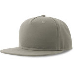 Čepice kšiltovka Snapback, ATLANTIS Snap Five-S, světle šedá