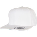 Čepice kšiltovka Snapback, FLEXFIT Yupoong baseballová, bílá