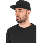 Čepice kšiltovka Snapback, FLEXFIT Yupoong baseballová, černá