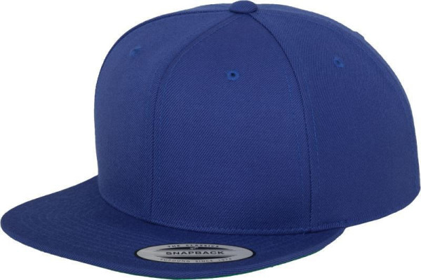 Čepice kšiltovka Snapback, FLEXFIT Yupoong baseballová, modrá