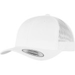 Čepice kšiltovka FLEXFIT Yupoong, Trucker, síťkovaná, bílá