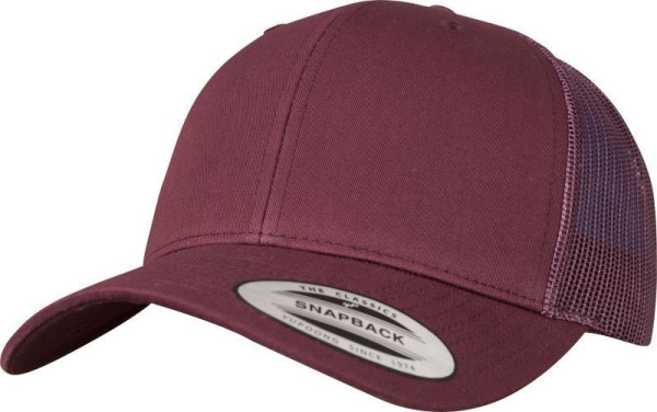 Čepice kšiltovka FLEXFIT Yupoong, Trucker, síťkovaná, fialová