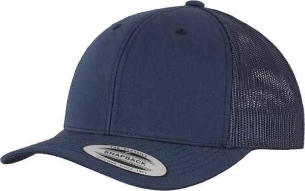 Čepice kšiltovka FLEXFIT Yupoong, Trucker, síťkovaná, námořní modrá