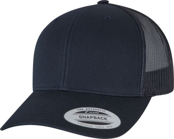 Čepice kšiltovka FLEXFIT Yupoong, Trucker, síťkovaná, tmavě modrá