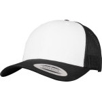Čepice kšiltovka FLEXFIT Yupoong, Trucker, síťkovaná, bílo-černá