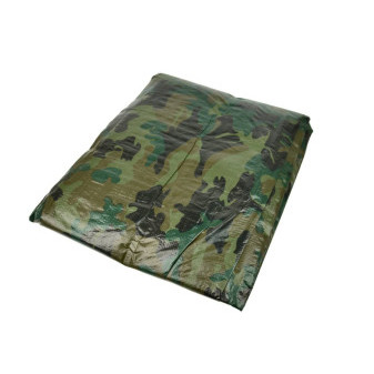 Plachta Tarpaulin khaki maskáčová 100g/m2, 5,49x8m