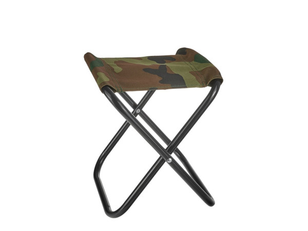 Židle kempingová skládací army zelená