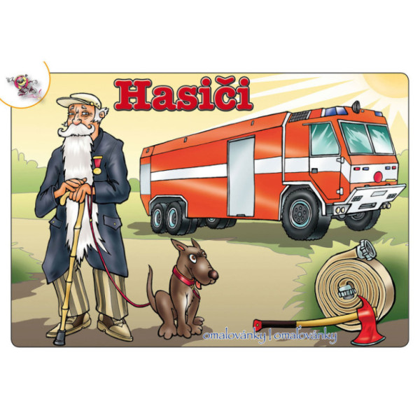 Omalovánky Hasiči
