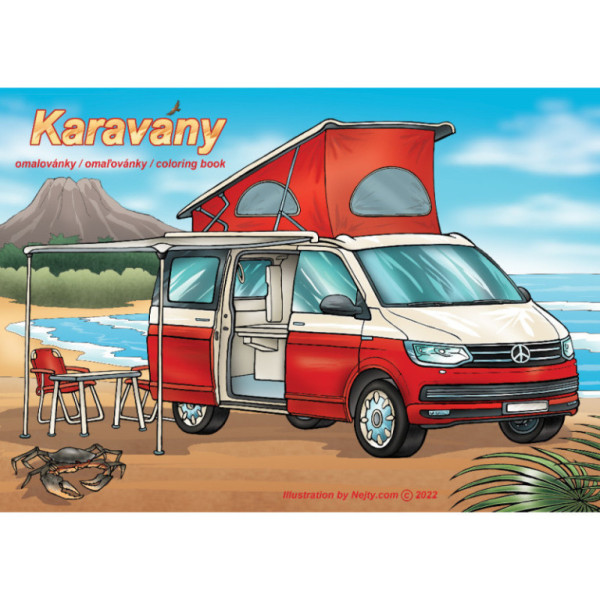 Omalovánky Karavany