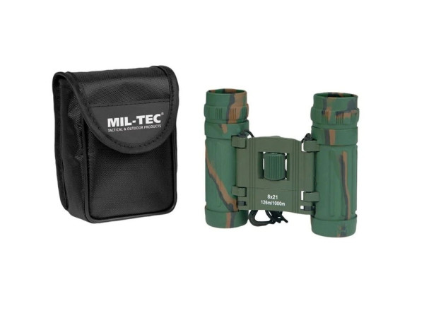 Dalekohled binoculár 8x21 woodland