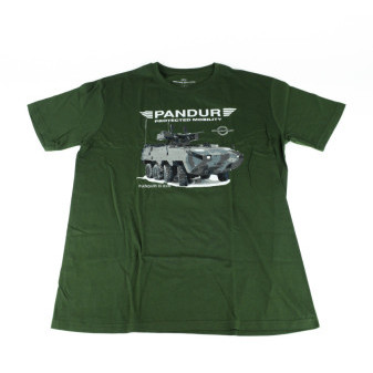Tričko EXC- Pandur zelené