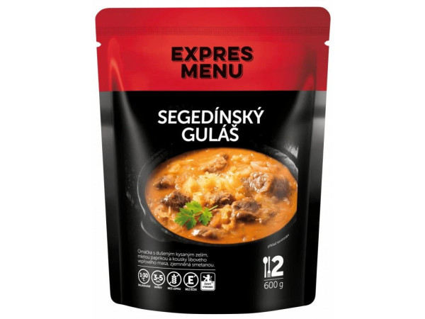 Expres Menu segedinský guláš - 2 porce - 600g