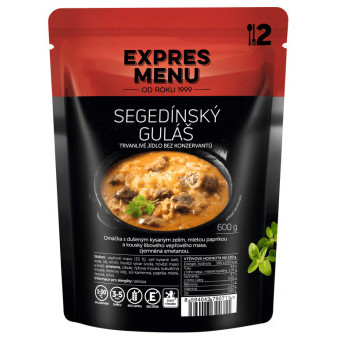 Expres Menu segedinský guláš - 2 porce - 600g