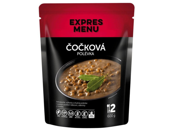 Expres Menu Čočková polévka - 2 porce - 600g