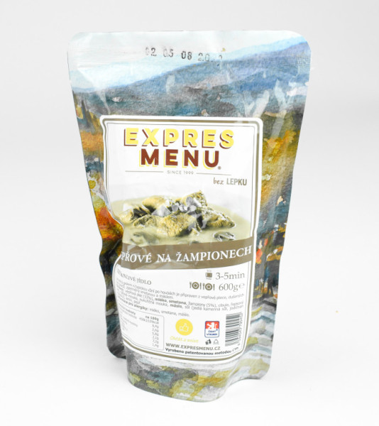 Expres Menu Vepřové na žampionech - 2 porce - 600g