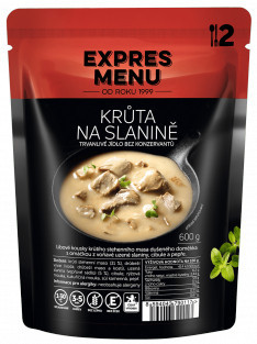 Expres Menu Krůta na slanině - 2 porce - 600g
