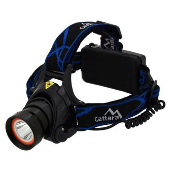 Čelovka LED 400lm (1x XM-L+15x SMD)