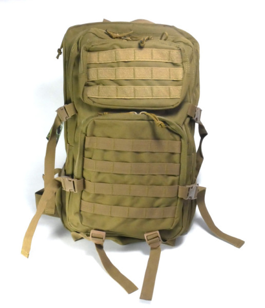 Batoh maskáčový, khaki, 40L, 30*27*56cm, Smilodon