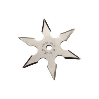 Hvězdice NINJA kovová - 6 cípů