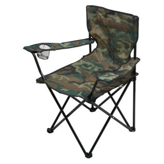 Židle kempingová skládací BARI ARMY 49x39x84 cm