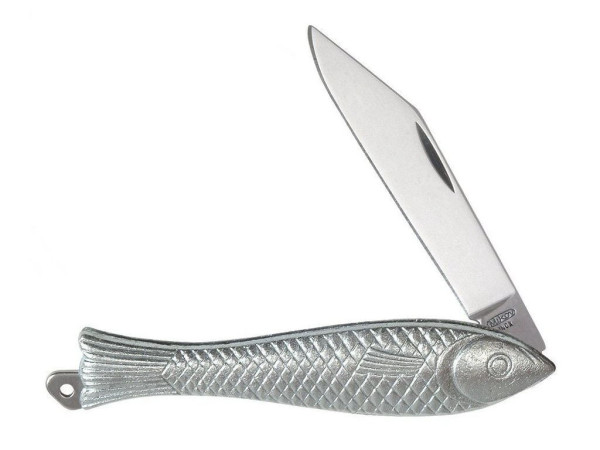 Nůž zavírací "rybička" zlatá