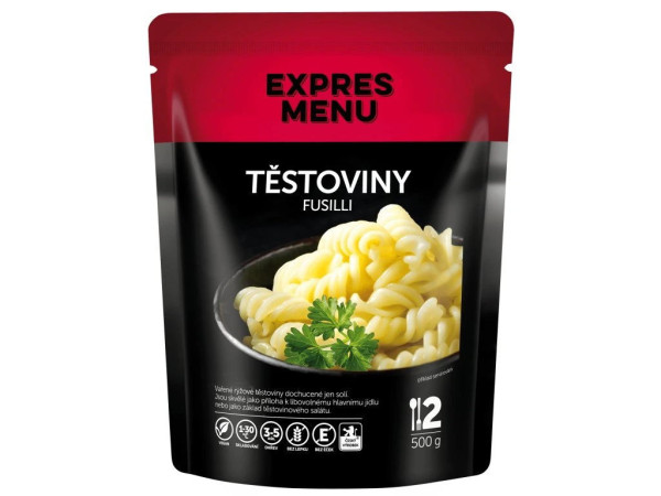 Expres Menu Těstoviny Fusili - 2 porce - 500g