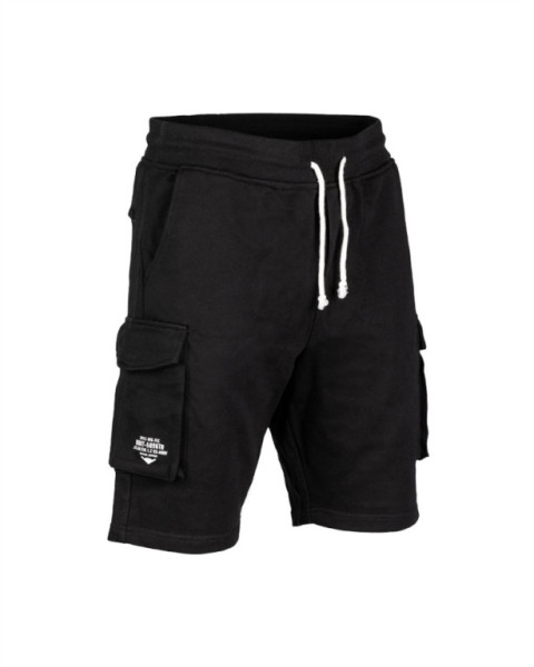 Kraťasy teplákové US SWEATSHORTS COTTON ČERNÉ, L