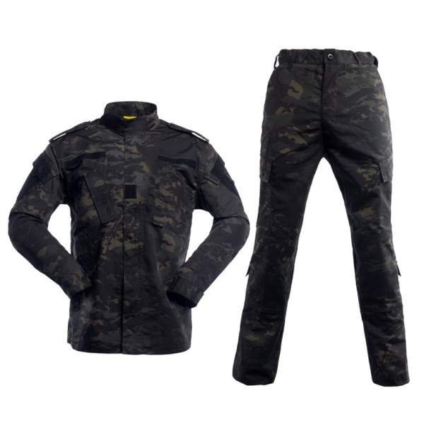 Souprava maskáčová s bundou se stojáčkem (ACU), multicam black, M, Smilodon