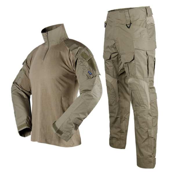 Souprava taktická G3, kalhoty, mikina, army zelená, M, Smilodon