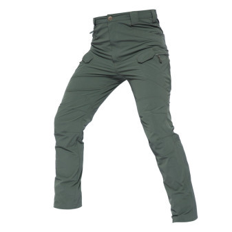 Kalhoty tactical nepromokavé, army zelená, XXXL, Smilodon
