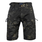 Kraťasy maskáčové, multicam black, XS, Smilodon