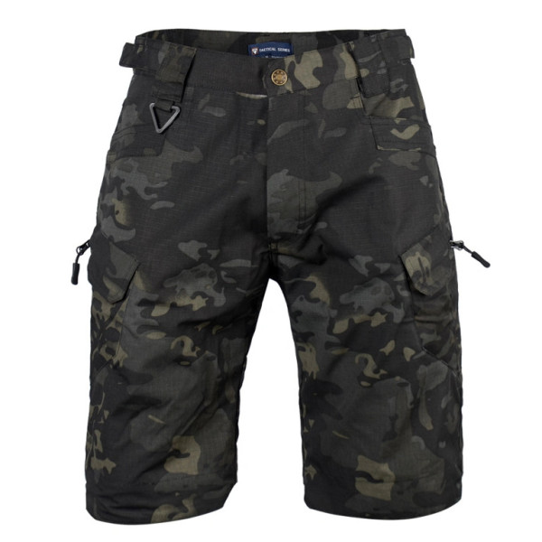 Kraťasy maskáčové, multicam black, XL, Smilodon