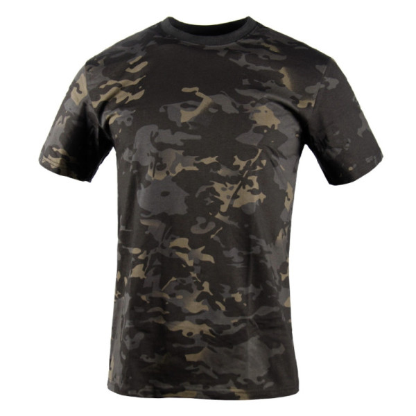 Tričko maskáčové, multicam black, XXL, Smilodon