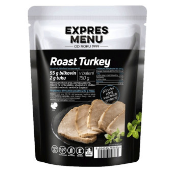 Expres Menu Roast Turkey - krůtí tenké plátky - 1 porce - 150g
