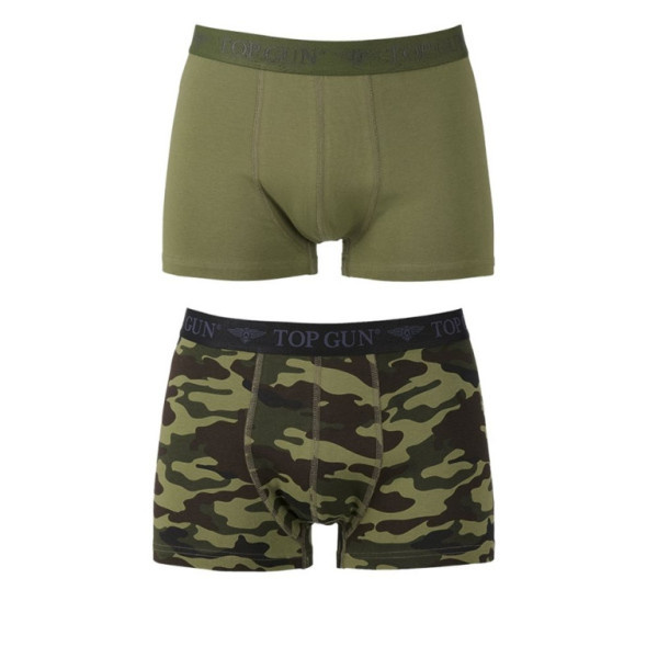 Trenýrky BOXER pánské TOP GUN CAMO set 2 ks XL