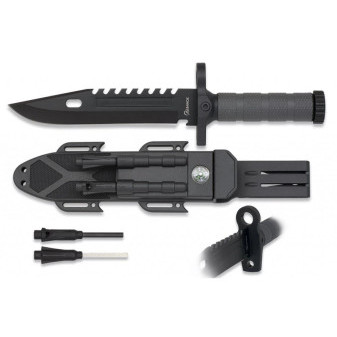 Nůž ALBAINOX Survival s vybavením 32537