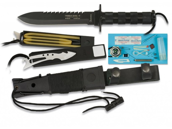 Nůž Rambo s vybavením  Albainox - 31772