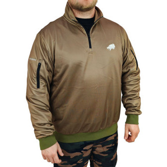 Mikina béžová SMILODON polyester, M