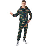 Tepláková souprava SMILODON maskáčová polyester, XXL