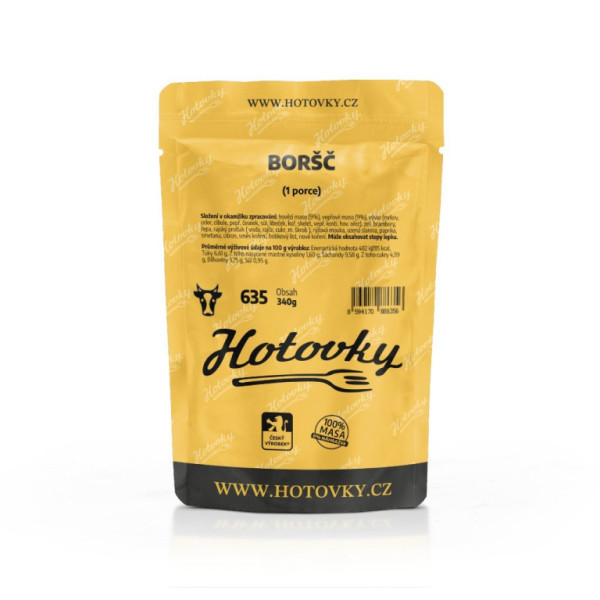 Hotovky Boršč - 1 porce - 340 g