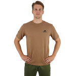 Tričko hnědé, 100% bavlna, Smilodon, S