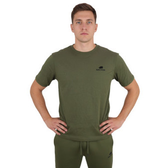 Tričko olivové, 100% bavlna, Smilodon, M