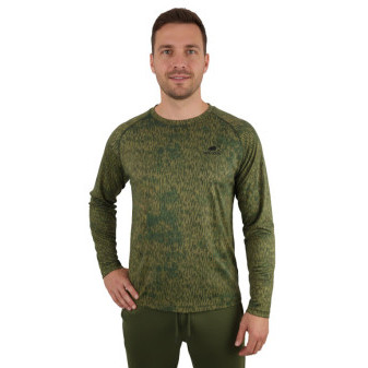 Tričko maskáčové jehličí, dlouhý rukáv, 100% bavlna, Smilodon, XXL